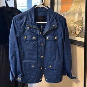 J.CREW barn jacket. Royal blue. Size XS